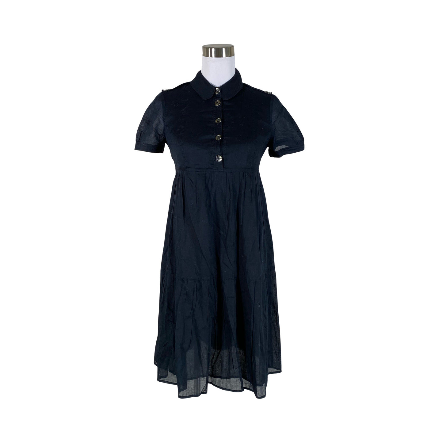 Unisex Burberry - Mitteveniv kleit, suurus 34 - Must (1)