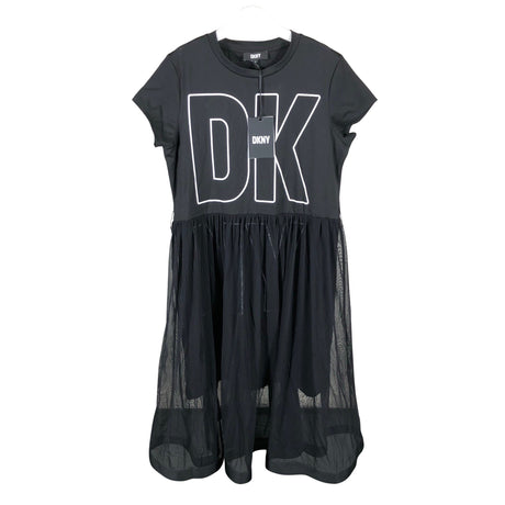 Unisex DKNY - Trikotaažist kleit, suurus 146 - 152 - Must ()
