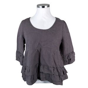 Unisex Bypias - Pluus, suurus 42 - Hall (1)