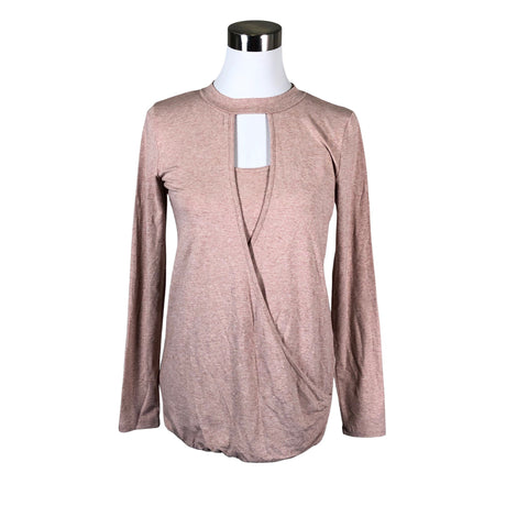 Unisex Mama Licious - Trikotaažist pluus, suurus 36 - Heleroosa ()