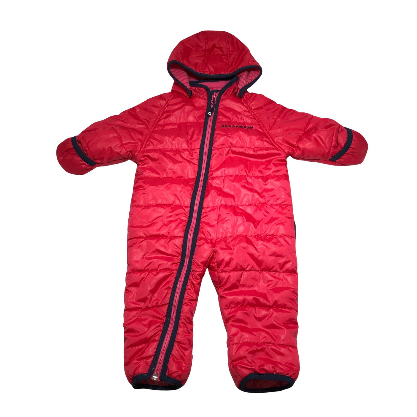 Unisex Geggamoja - Õhem talvekombinesoon, suurus 62 - 68 - Roosa (1)