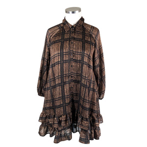 Unisex Imperial - Õhuke kleit, suurus 40 - Pruun (1)