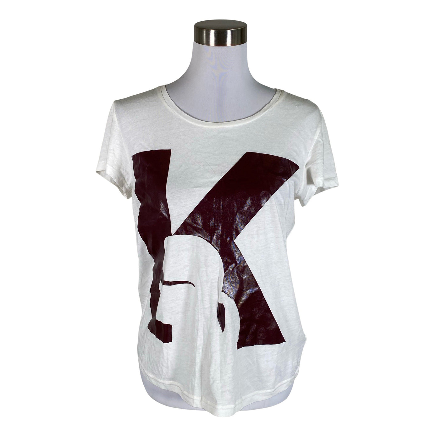Unisex Karl Lagerfeld - T-särk, suurus 40 - Valge (1)