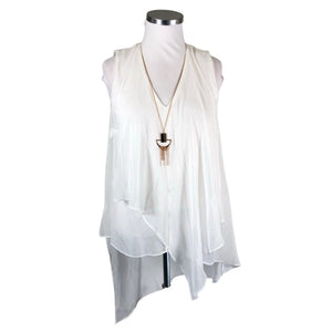 Unisex Star by Julien Macdonald - Topp, suurus 44 - Valge (1)