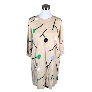 Unisex Nanso - Mitteveniv kleit, suurus 40 - Beige (1)