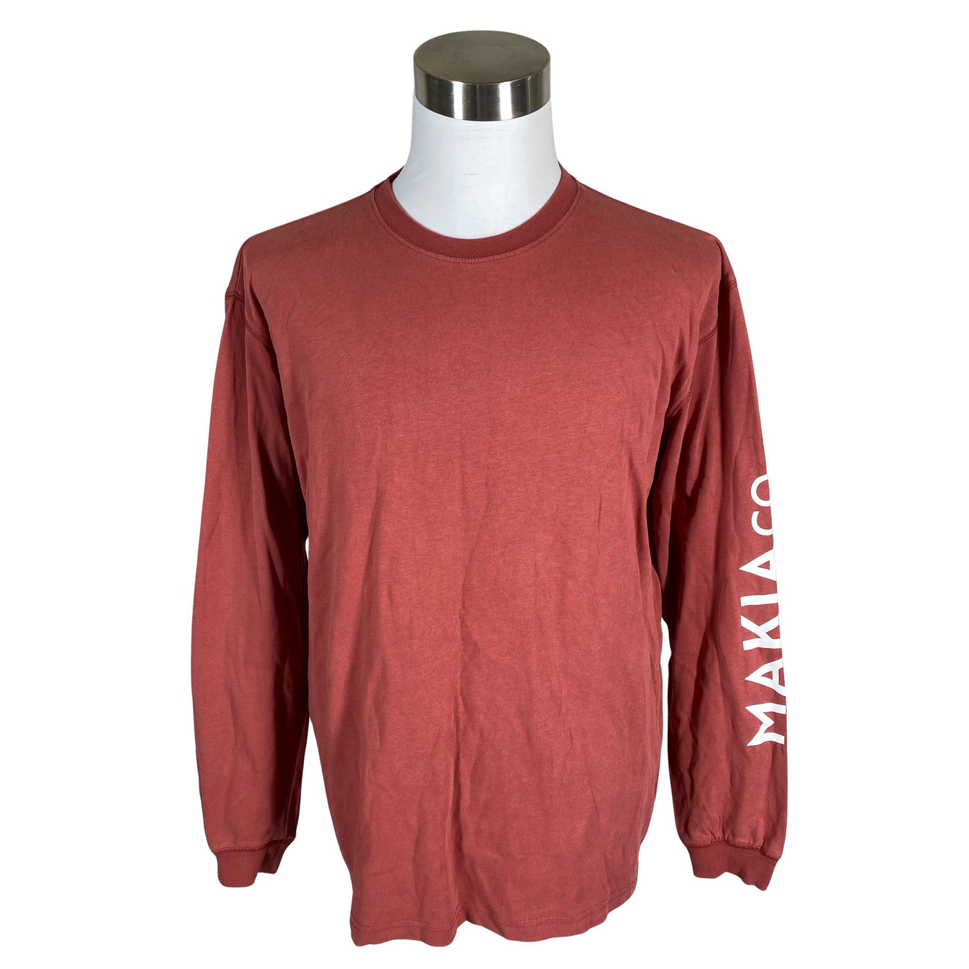 Unisex Makia - Trikotaažist pluus, suurus L - Oranž (1)