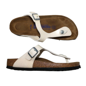 Unisex Birkenstock - Rihmikud, suurus 39 - Looduslik valge (1)