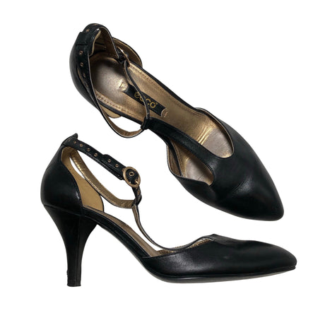 Unisex Ecco - Kontsaga rihmikud, suurus 37 - Must ()