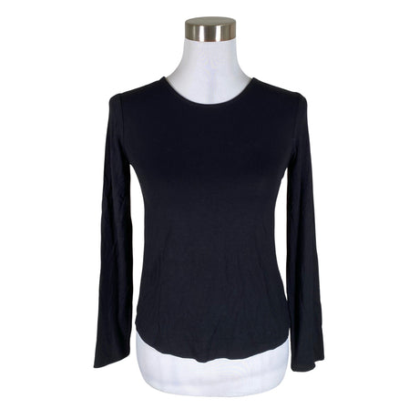 Unisex Lindex - Trikotaažist pluus, suurus 34 - Must ()
