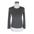 Unisex Lindex - Trikotaažist pluus, suurus 34 - Hall ()