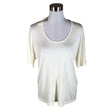 Unisex by Malene Birger - T-särk, suurus 36 - Valge ()