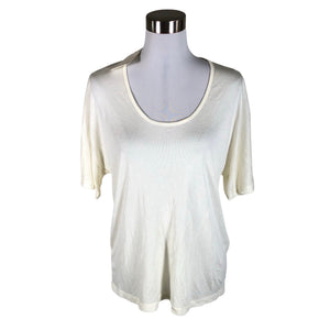 Unisex by Malene Birger - T-särk, suurus 36 - Valge (1)