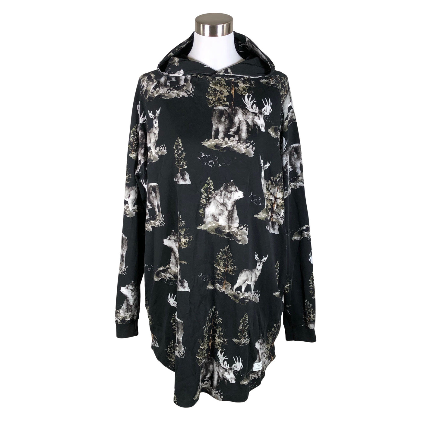 Unisex Riva Clothing - Dressikangast tuunika, suurus 40 - Must (1)