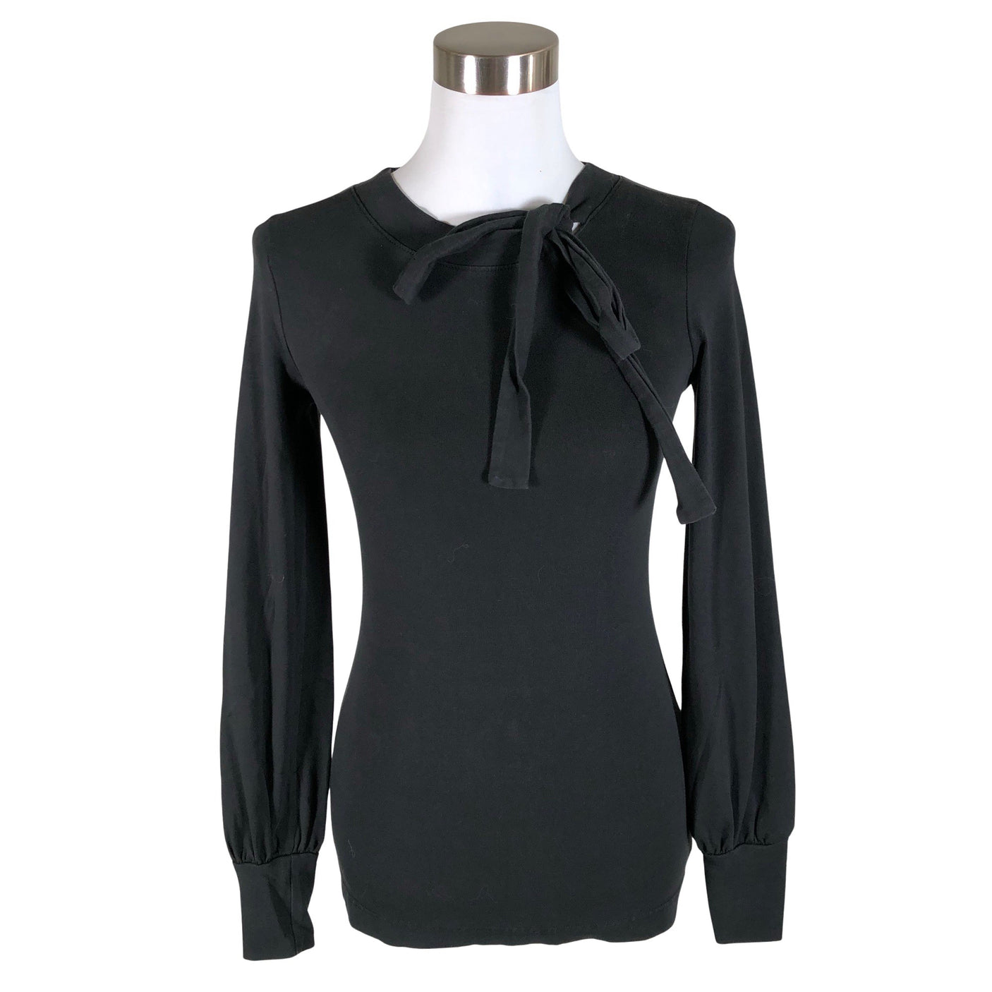 Unisex NOSH - Trikotaažist pluus, suurus 32 - Must (1)