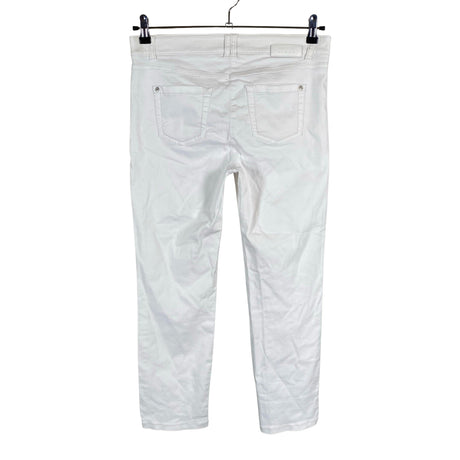 Unisex Gerry Weber - Teksast poolpikad püksid, suurus 42 - Valge (2)