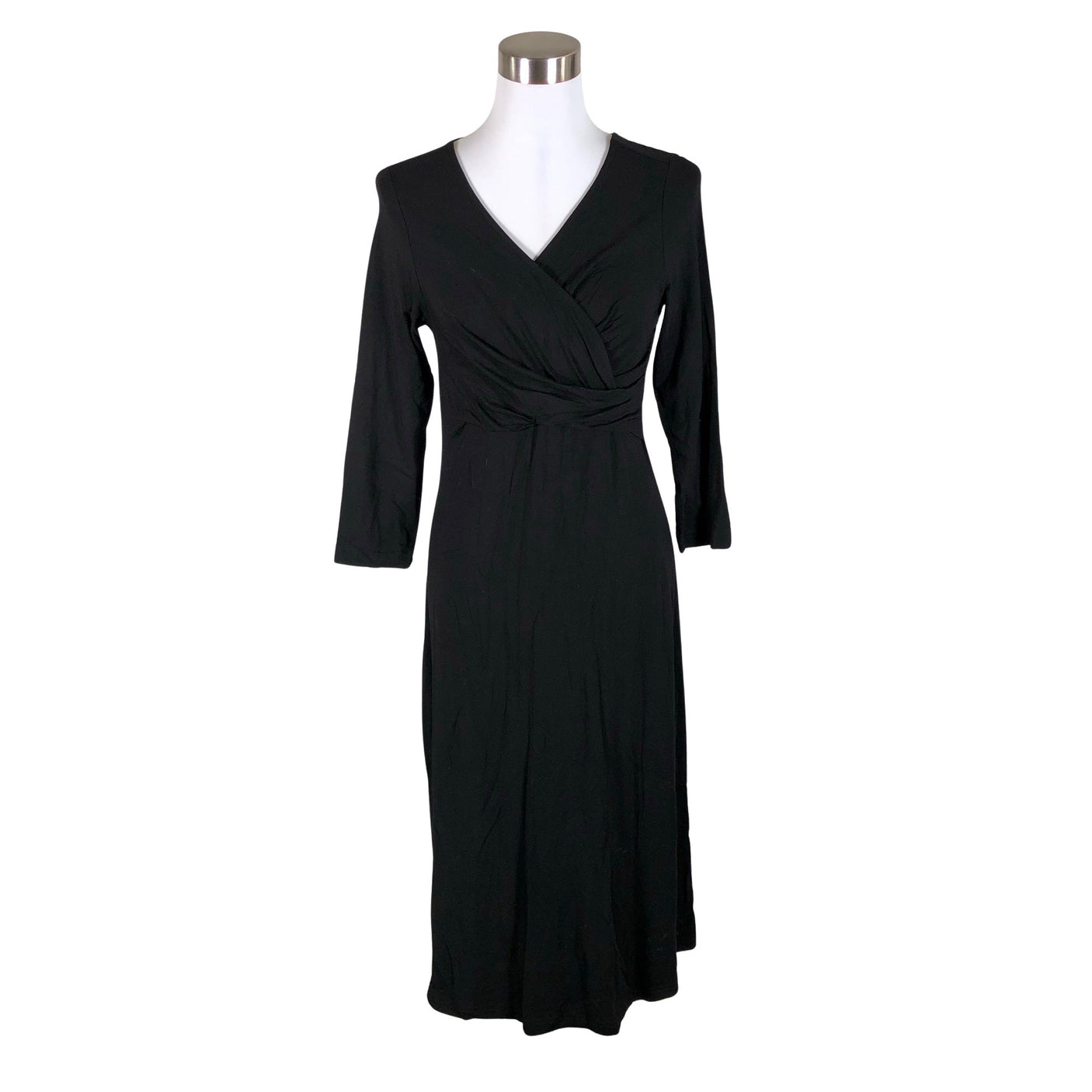 Unisex Almia - Trikotaažist kleit, suurus 38 - Must (1)