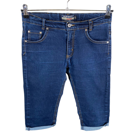 Unisex Blue Effect - Teksast lühikesed püksid, suurus 158 - 164 - Sinine ()