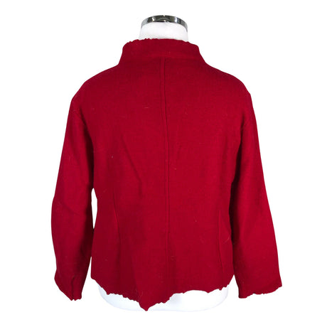 Unisex Hammerschmid - Kardigan, suurus 48 - Punane (2)