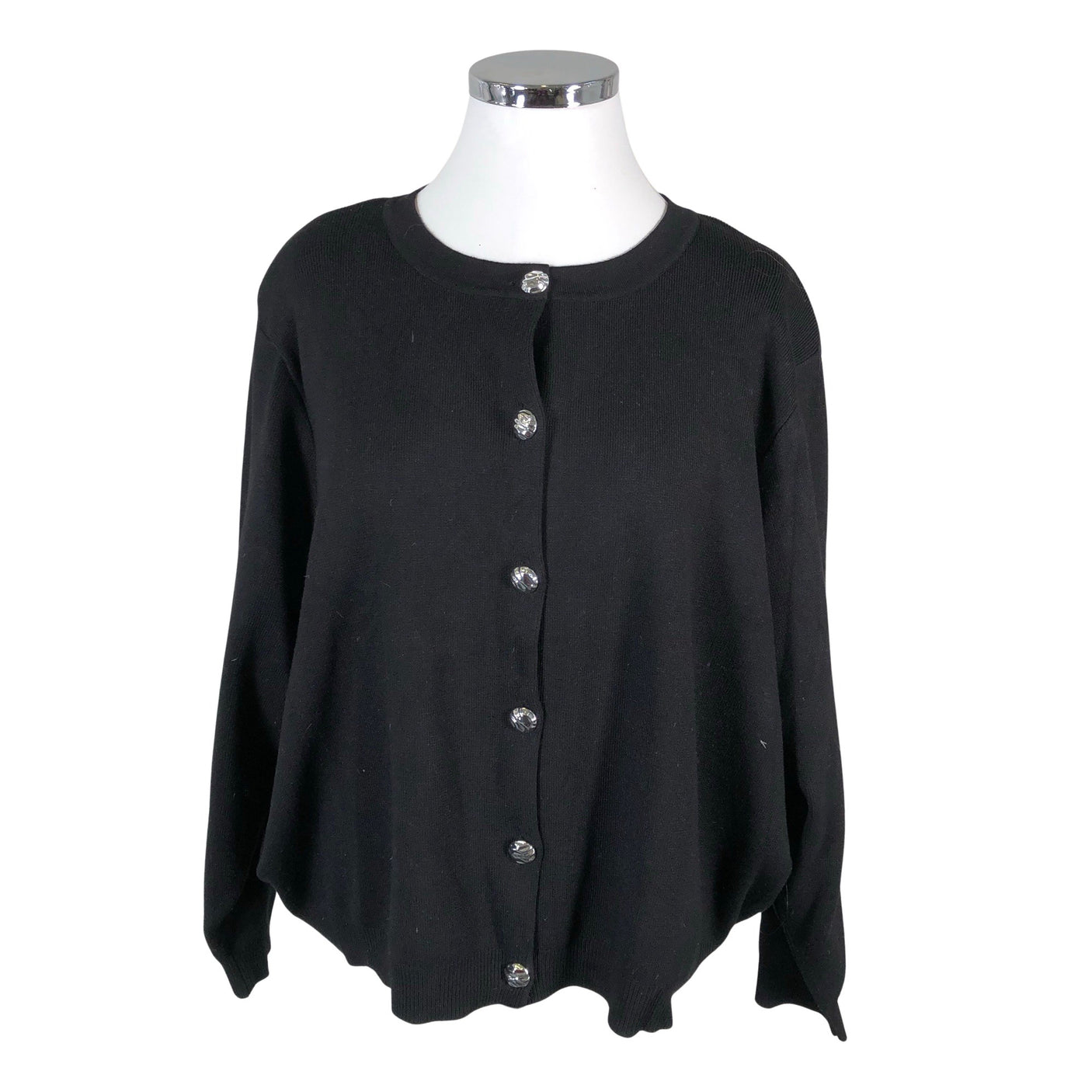 Unisex Zizzi - Kardigan, suurus 54 - Must (1)