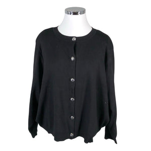 Unisex Zizzi - Kardigan, suurus 54 - Must (1)