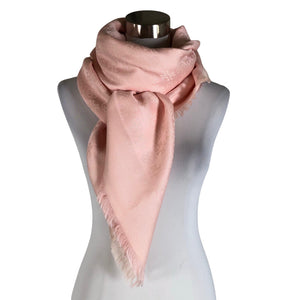 Unisex Tory Burch - Õhuke sall, suurus Maxi - Heleroosa (1)
