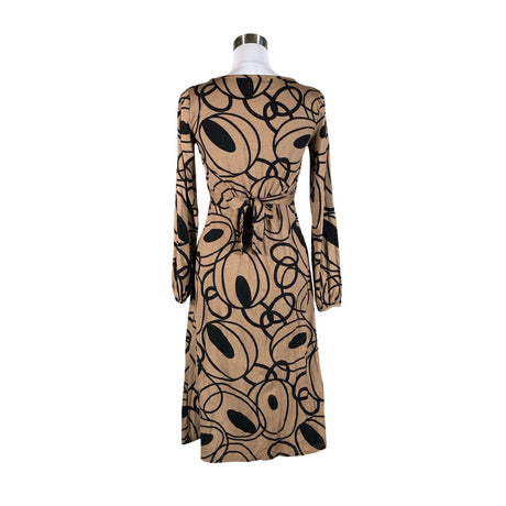 Unisex Claire.dk - Trikotaažist kleit, suurus 36 - Pruun (2)