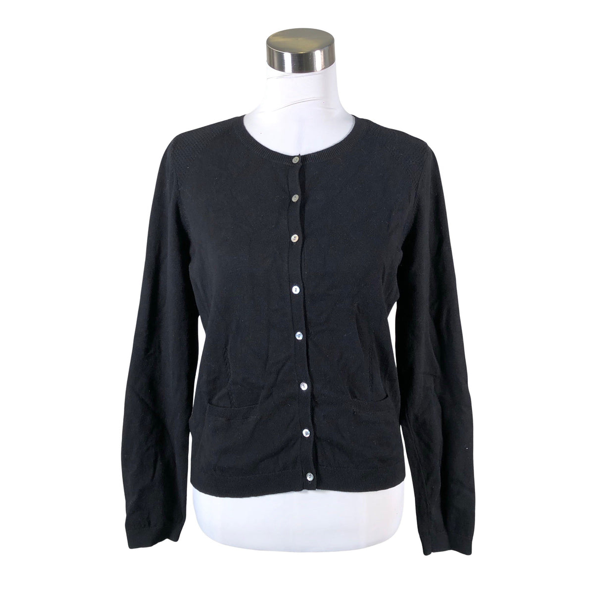 Unisex Laura Ashley - Kardigan, suurus 38 - Must (1)