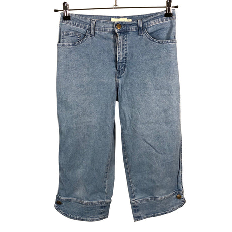 Unisex Micha - Teksast poolpikad püksid, suurus 38 - Helesinine ()