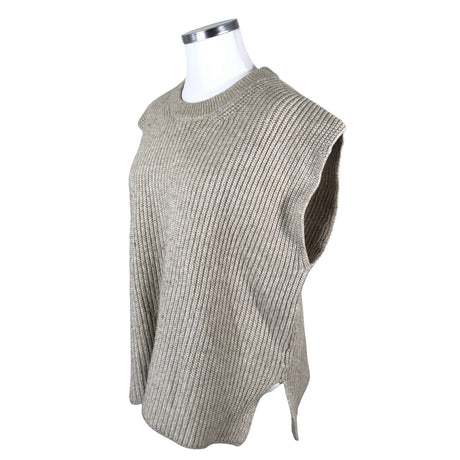 Unisex Lindex - Kootud vest, suurus 48 - Beige (2)