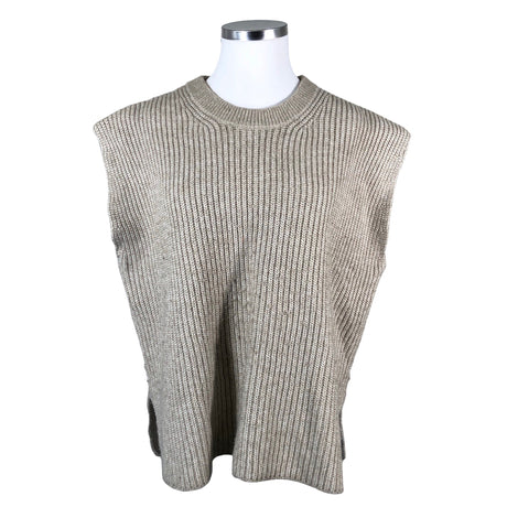 Unisex Lindex - Kootud vest, suurus 48 - Beige ()