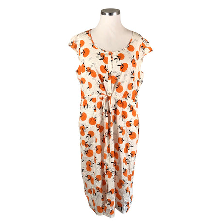 Unisex Ulla Popken - Mitteveniv kleit, suurus 46 - Oranž ()
