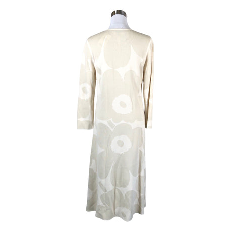 Unisex Marimekko - Kootud kleit, suurus 38 - Beige (2)