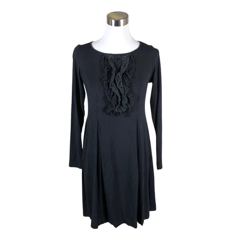 Unisex Muotikuu - Trikotaažist kleit, suurus 40 - Must ()
