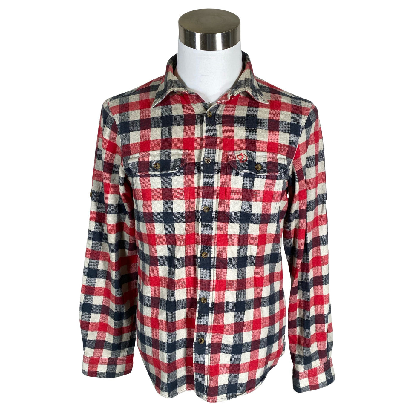 Unisex Fjällräven - Flanellsärk, suurus M - Punane (1)