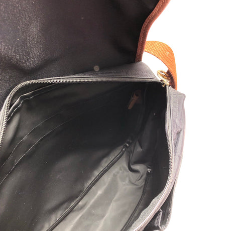 Unisex Longchamp - Õlakott, suurus Midi - Must (2)