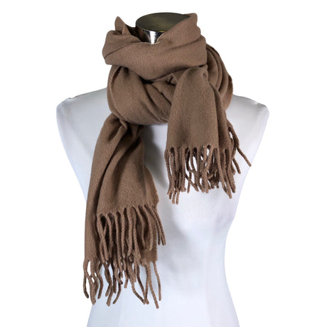 Unisex Pashmina - Sall, suurus Maxi - Pruun ()