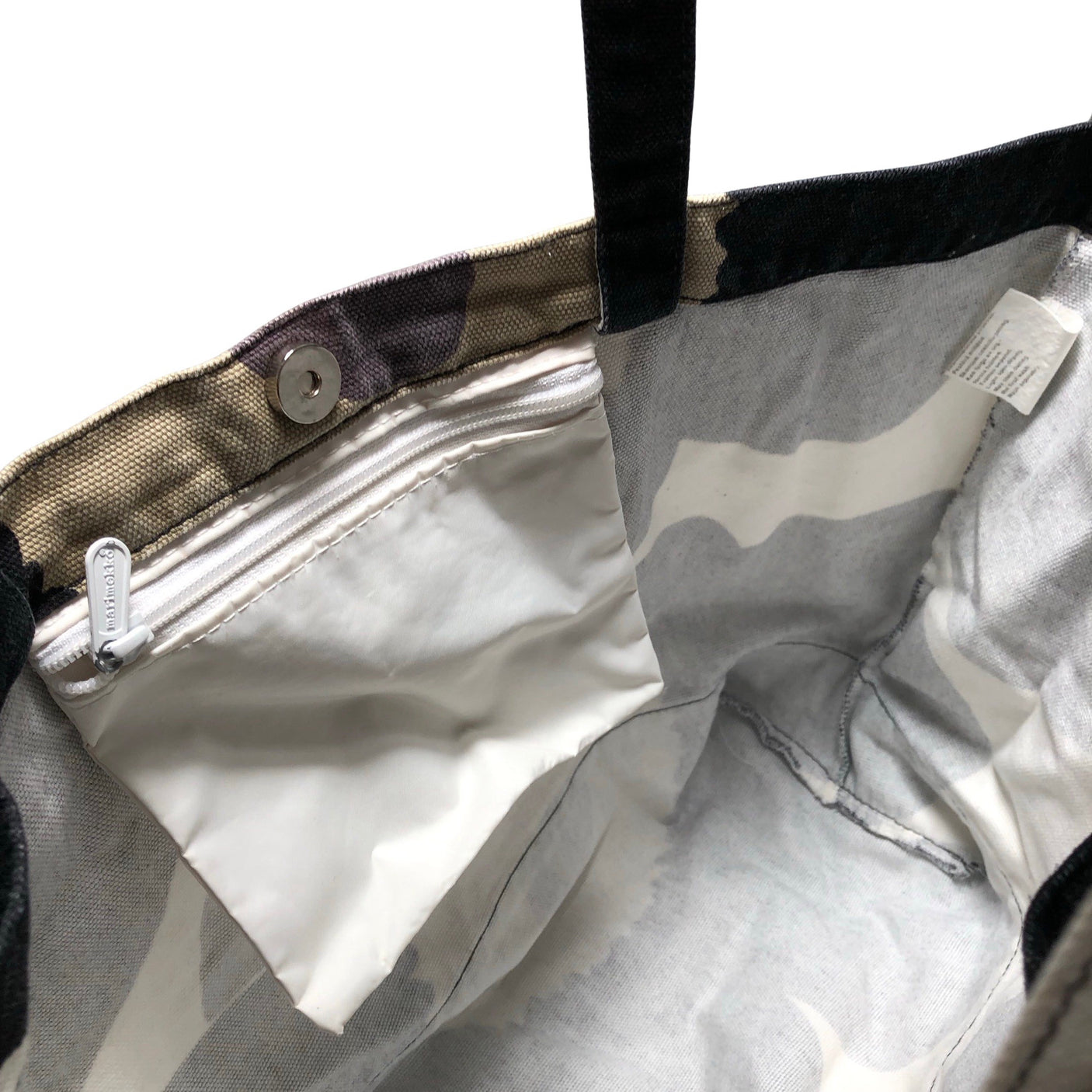 Unisex Marimekko - Käekott, suurus Maxi - Must (2)