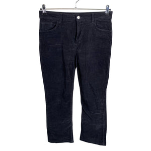 Unisex Part two - Sametpüksid, suurus 38 - Must (1)