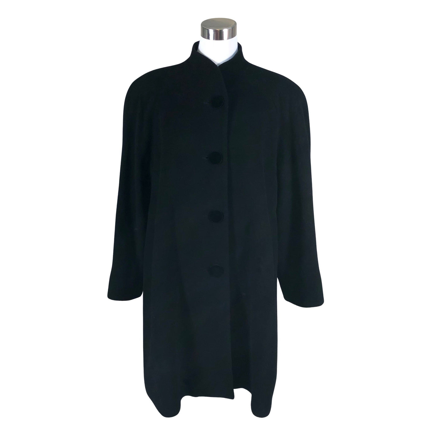 Unisex Mansfield - Villane mantel, suurus 38 - Must (1)
