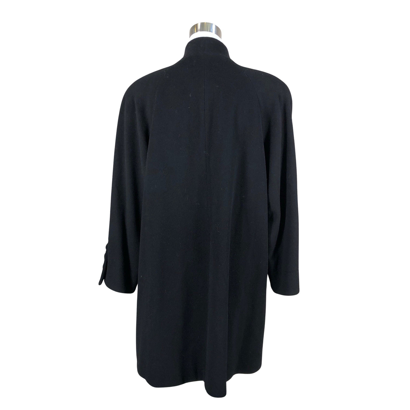 Unisex Mansfield - Villane mantel, suurus 38 - Must (2)