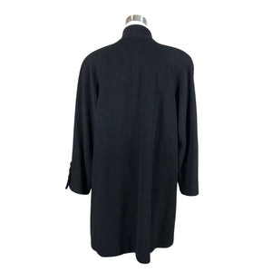Unisex Mansfield - Villane mantel, suurus 38 - Must (2)