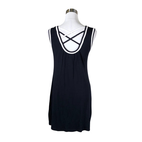 Unisex Natural st6 - Trikotaažist kleit, suurus 38 - Must (2)