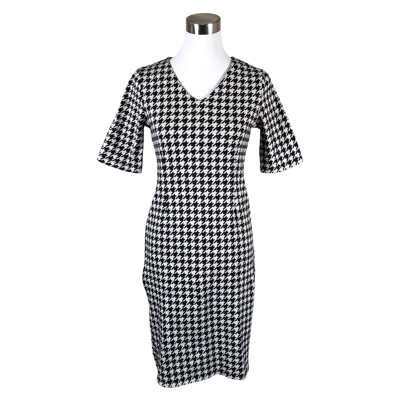 Unisex Soyaconcept - Trikotaažist kleit, suurus 36 - Valge (1)