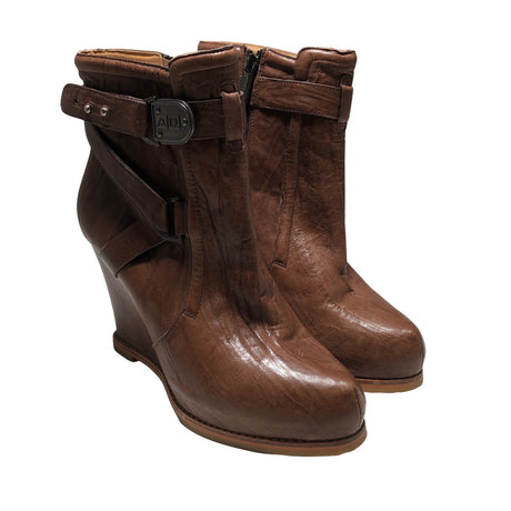 Unisex Adolfo Dominguez - Poolsaapad, suurus 40 - Pruun (2)