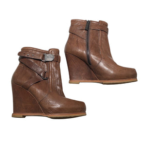 Unisex Adolfo Dominguez - Poolsaapad, suurus 40 - Pruun (1)