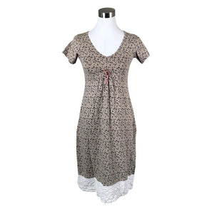 Unisex House of Lola - Trikotaažist kleit, suurus 34 - Beige (1)