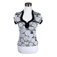 Unisex Joseph Ribkoff - Lühikeste käistega pluus, suurus 36 - Valge ()