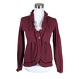 Unisex House of Lola - Dressikangast jakk, suurus 36 - Veinipunane ()