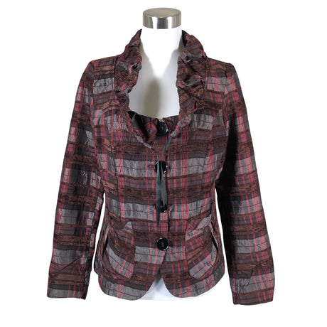 Unisex Mac Scott - Jakk, suurus 38 - Veinipunane ()