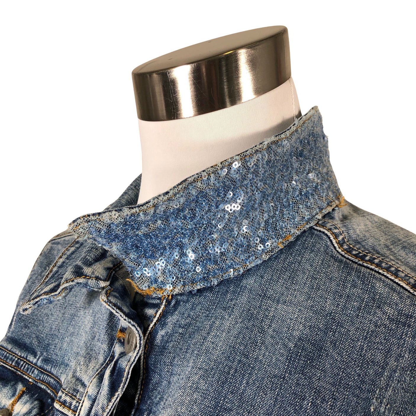 Unisex Anna Justper - Teksatagi, suurus 34 - Sinine (3)